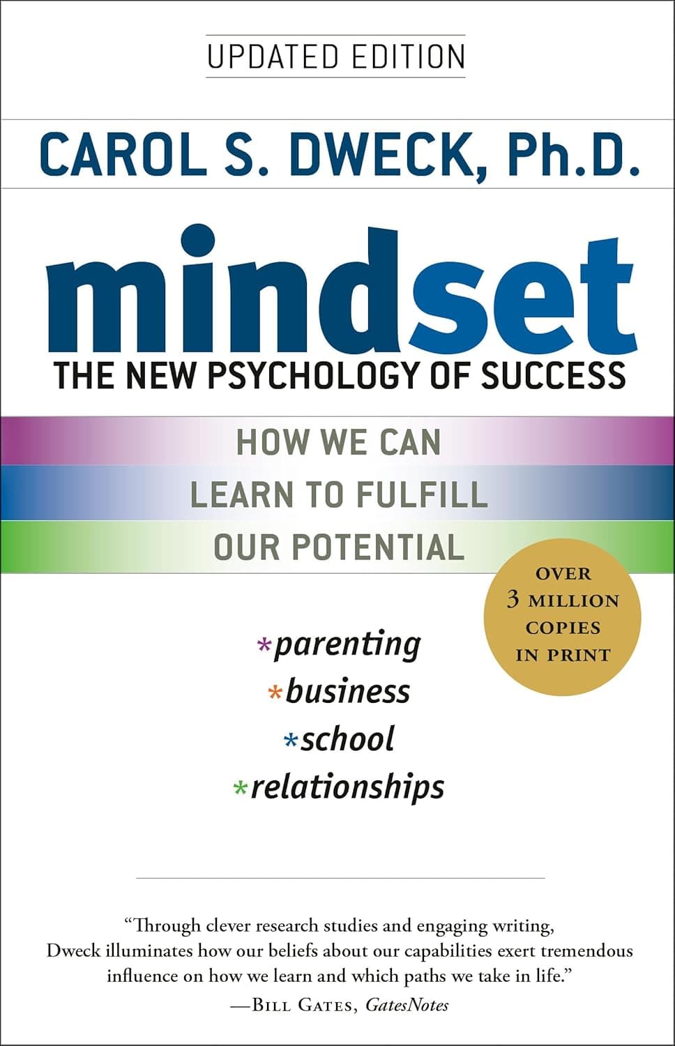 Mindset: The New Psychology of Success cover