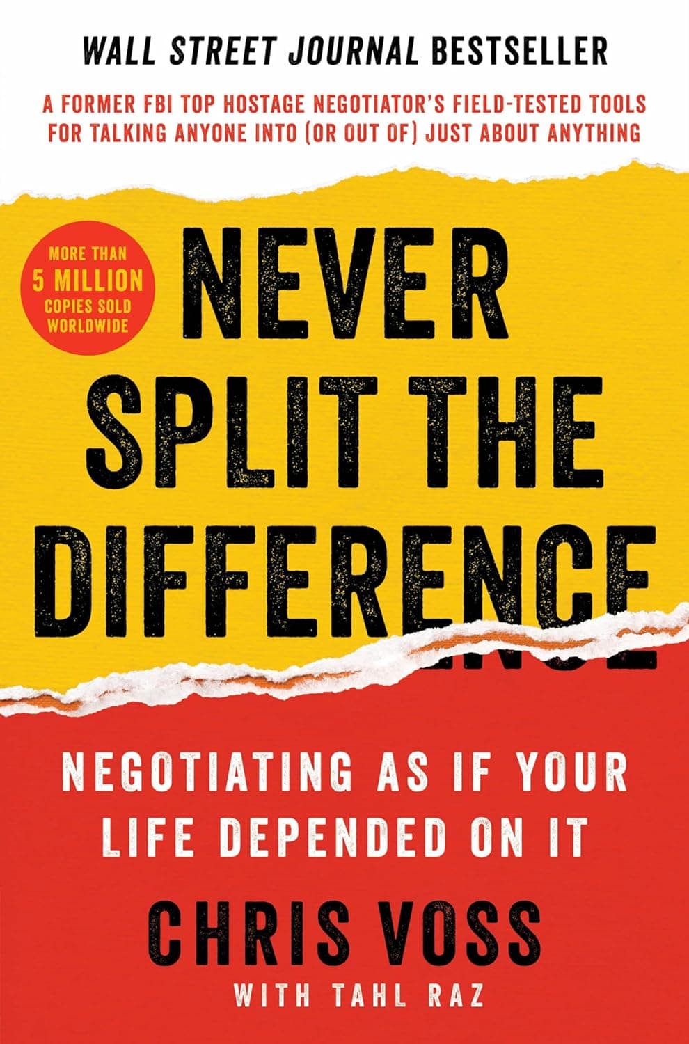Never Split the Difference cover