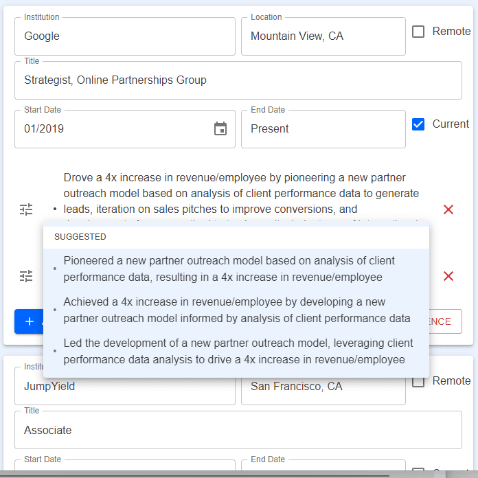 feature screenshot